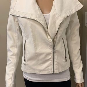 NEW WOMENS THREAD & SUPPLY IVORY JACKET SIZE M/L
